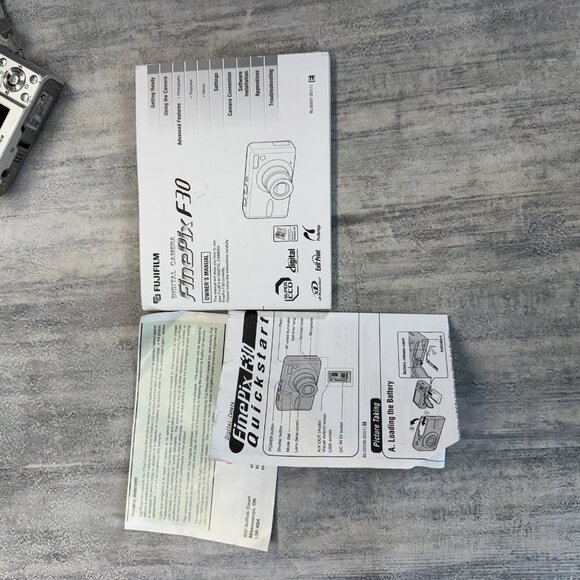 Fujifilm FinePix F30 Compact Digital Camera 6.3MP Tested Works - Picture 13 of 14